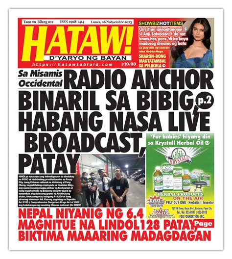 radio broadcaster binaril actual video|Radio anchor, patay nang pagbabarilin habang nasa live .